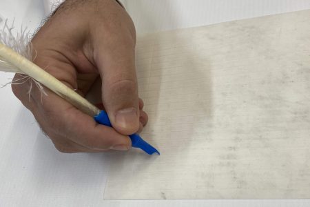 קלף לסופר סת"ם בירושלים