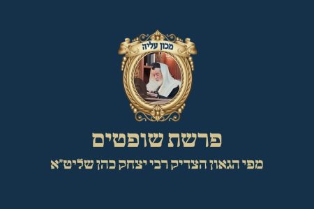 פרשת שופטים