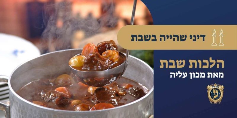 דיני שהייה בשבת
