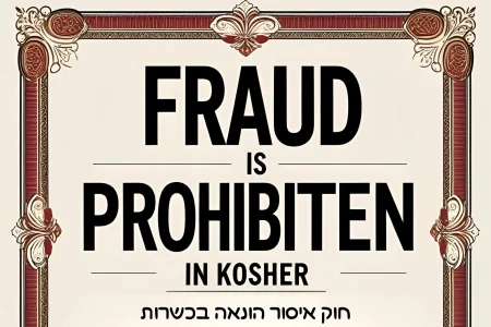 חוק איסור הונאה בכשרות